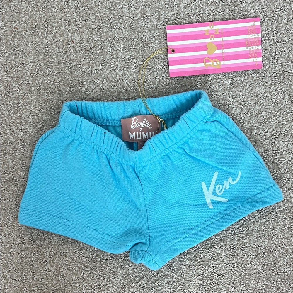 Barbie Ken Bright Blue Kids Shorts
